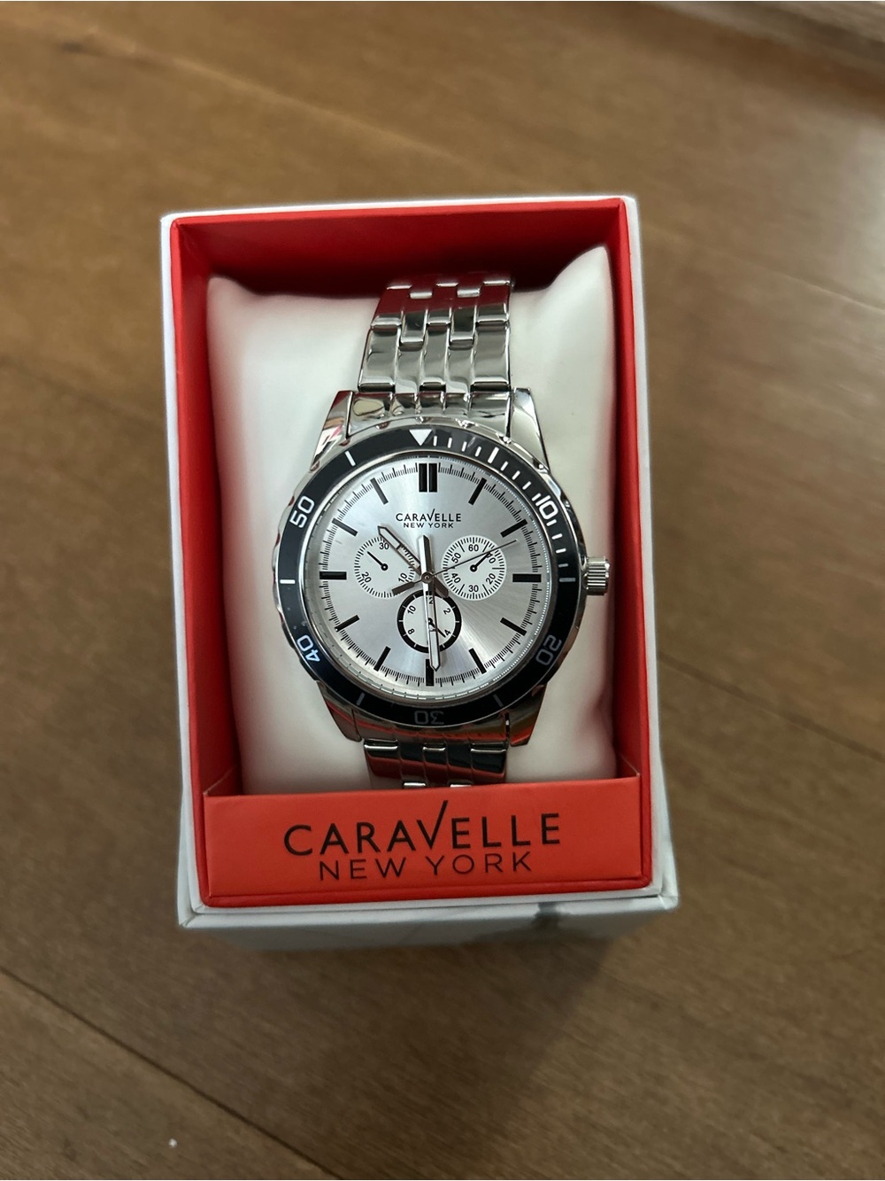 Men’s Caravelle New York Watch - Silver